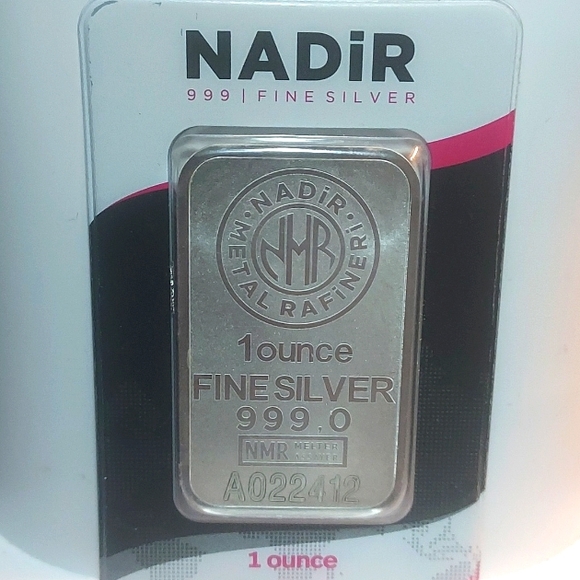 NADIR ASSAYED one ounce Troy. 999 fine. Nadir  Metal Refinery. - Picture 1 of 8